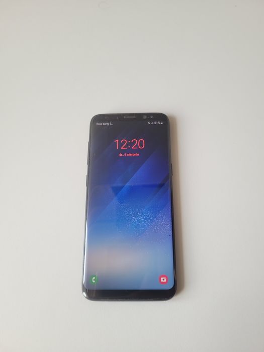 Telefon galaxy s8 sm-g950f + obudowa i szybki ochronne