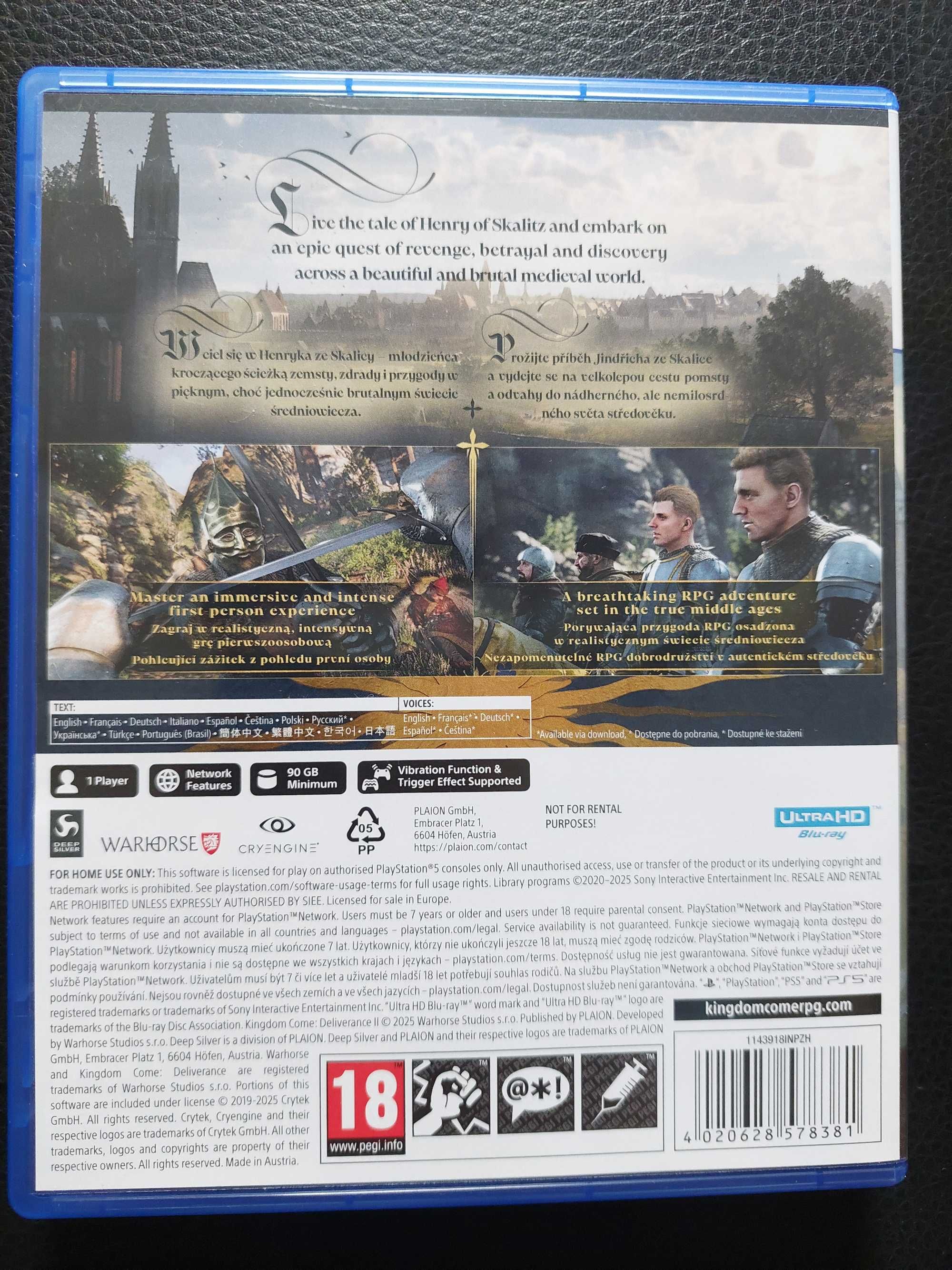 Kingdom Come Deliverance II PS5