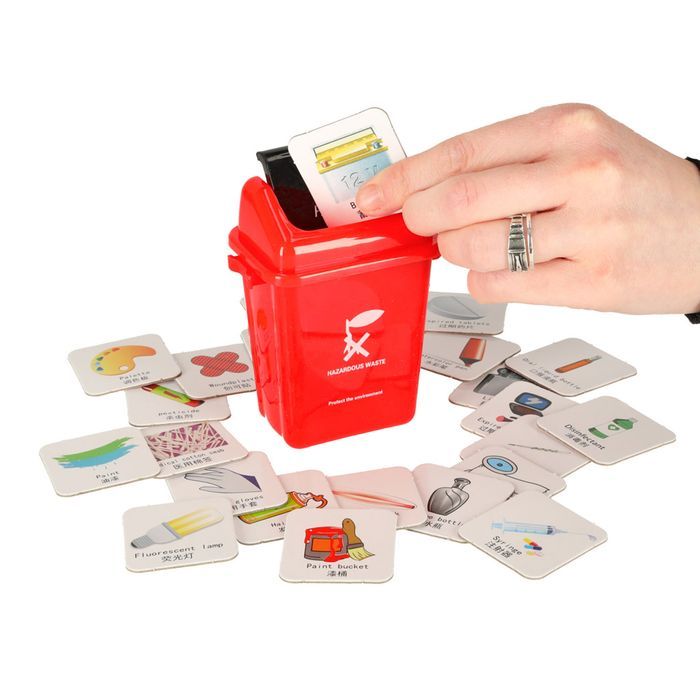 Gra Edukacyjna Zręcznościowa Segregacja Śmieci Segregowanie Odpadów