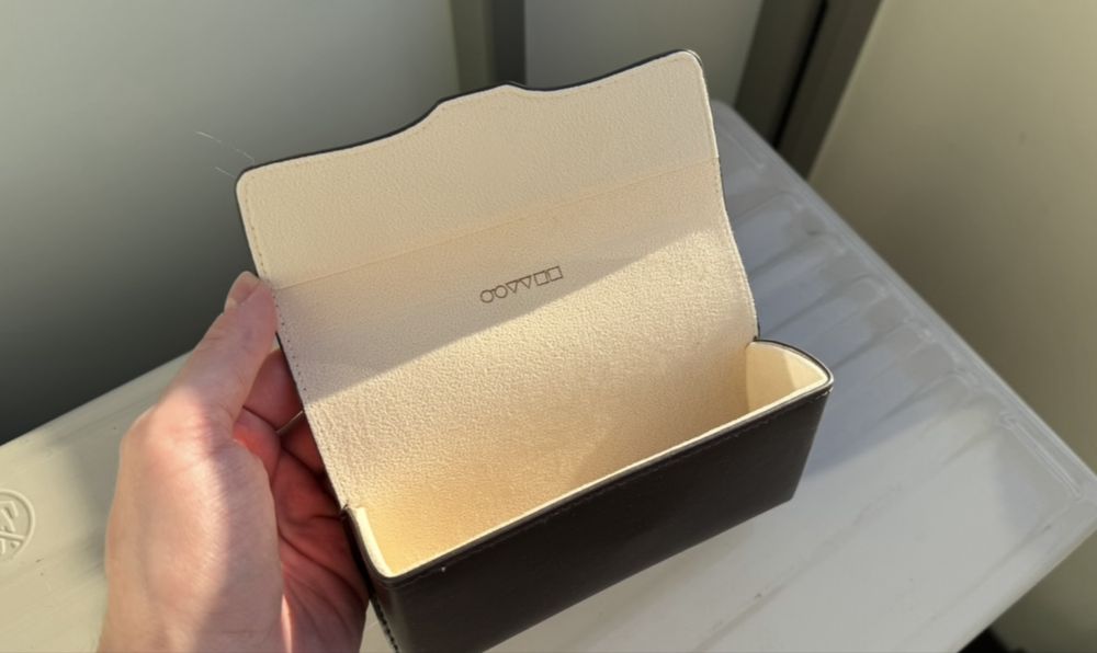 Etui do Okularów Oliver Peoples Brązowe