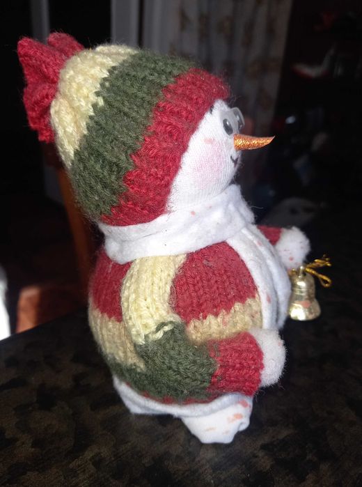 Сніговичок ручної роботи