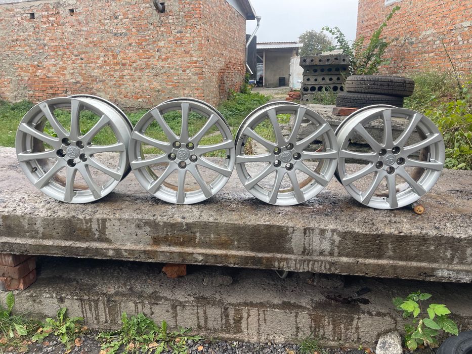 Оригінальні титанові диски 5/100 R17 тойота
