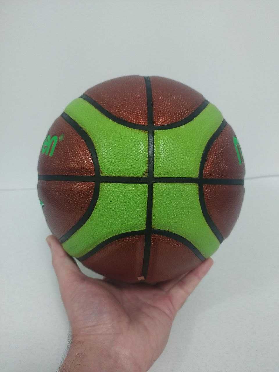 РОЗПРОДАЖ!! М'яч баскетбольний Movemen №7 PU, неон Circuit салатовий