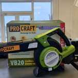 Акумуляторний пилосос-повітродувка Procraft VB20 (без акб та зп)