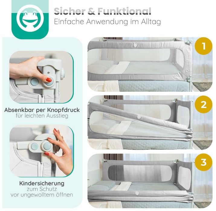 Barierka Zabezpieczenie przed upadkiem dziecka  150/180/ x105