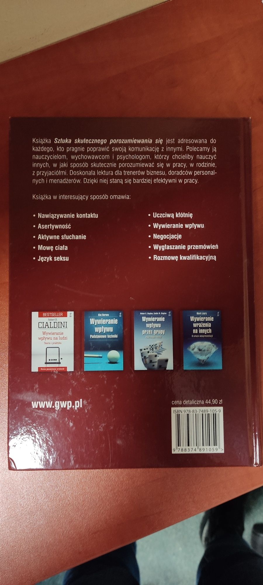 Książka  Sztuka skutecznego porozumiewania się Patrick Fanning