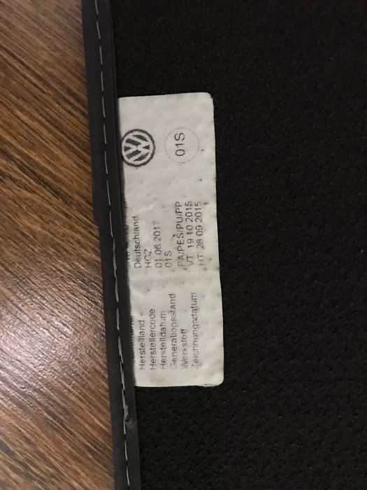 Коврики оригінал фольцваген ...