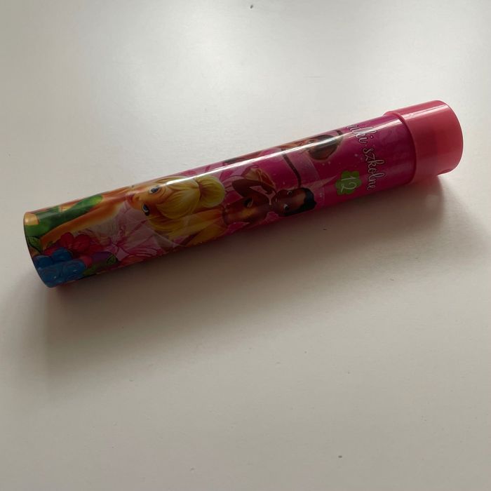 NOWE‼️ Kredki ołówkowe trójkątne metalowe etui z temperówką Dzwoneczek