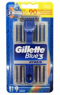 Maszynka do golenia GILLETTE BLUE 3 HYBRID + 9 WKŁADÓW