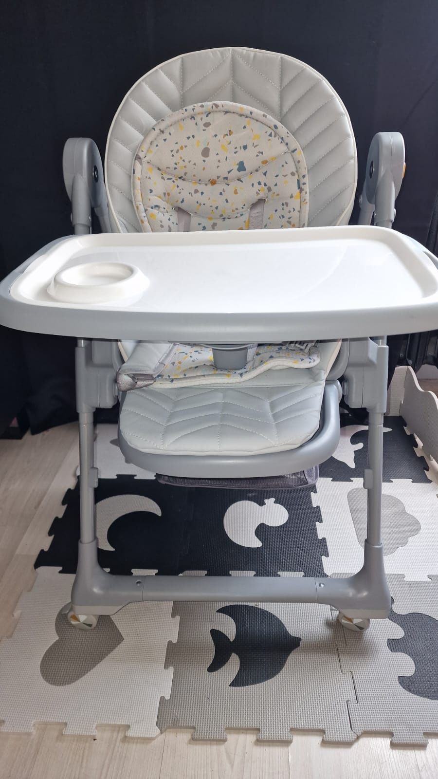 Krzesełko do karmienia 2 w 1 Lastree Kinderkraft