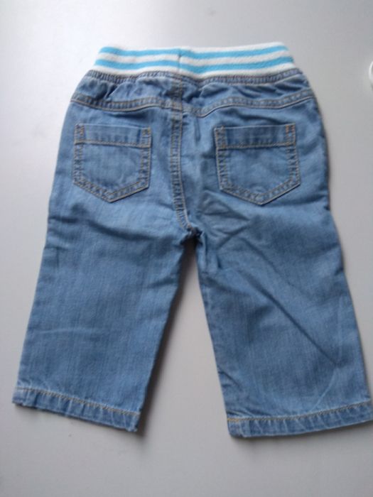 Spodnie jeans cieńszy 12-18 m