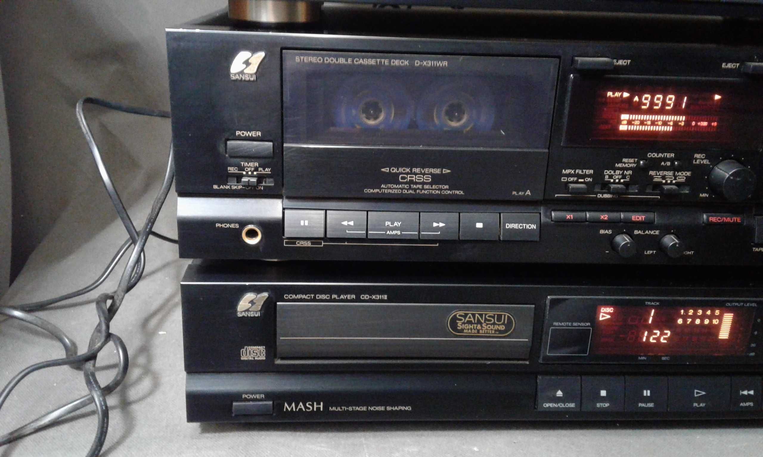 SANSUI AU-X201i,zestaw stereo