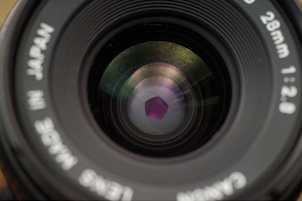 Об'єктив Canon lens FD 28 mm