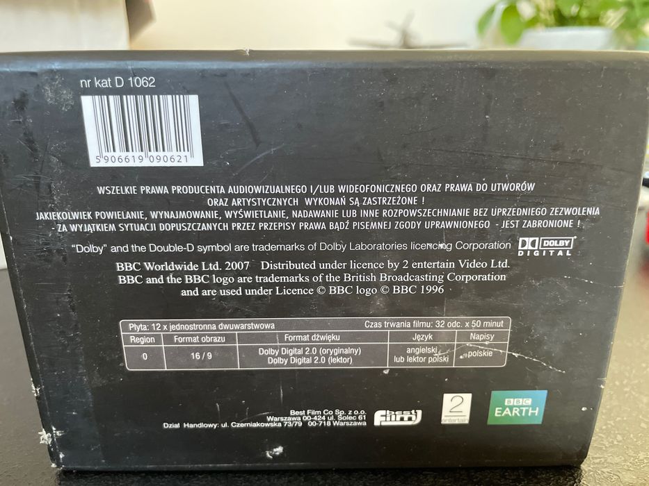 BBC Earth Niezwykły Świat 12xDVD