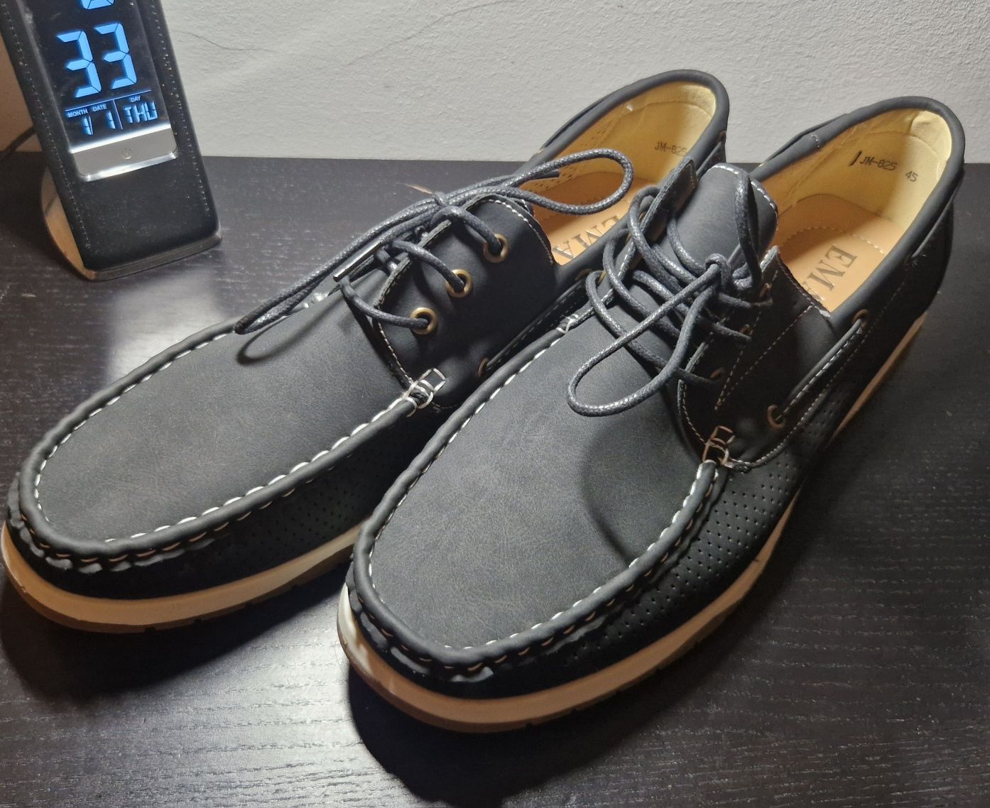 Sapatos de vela Mocasines  novos n 45