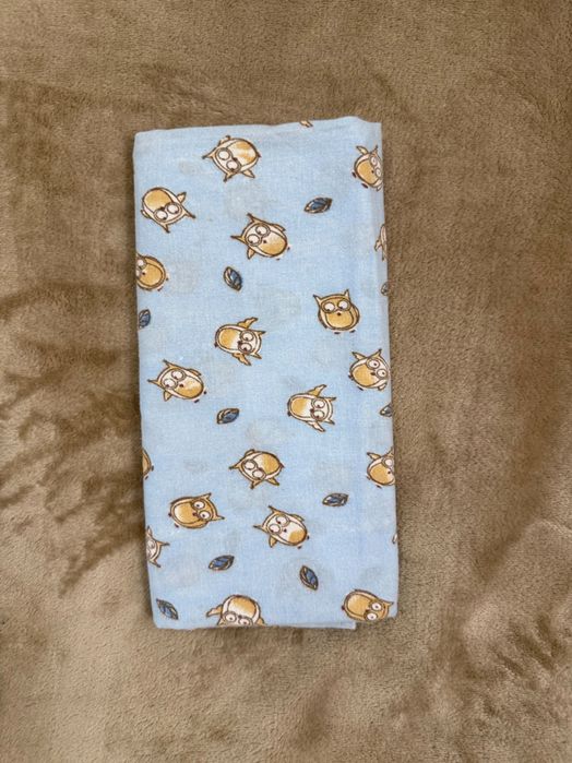 Набір пелюшок для малюка • Муслін + фланель • Ідеальний стан