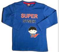 Bluzka koszulka Super Synek r 110 nowa