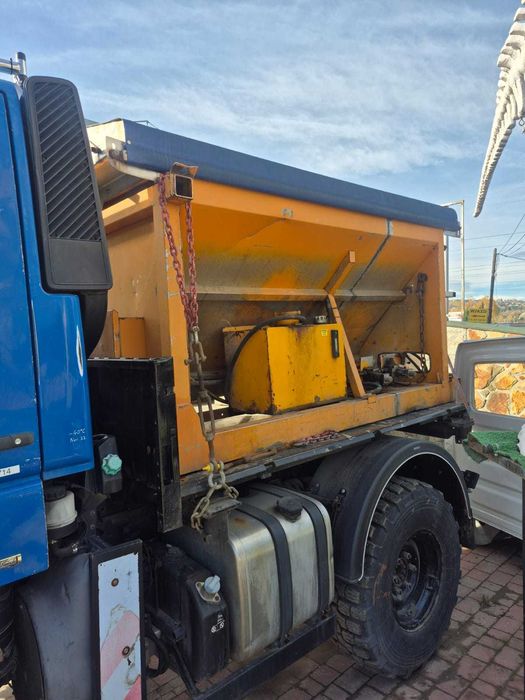 Piaskarko solarka Mercedes Unimog