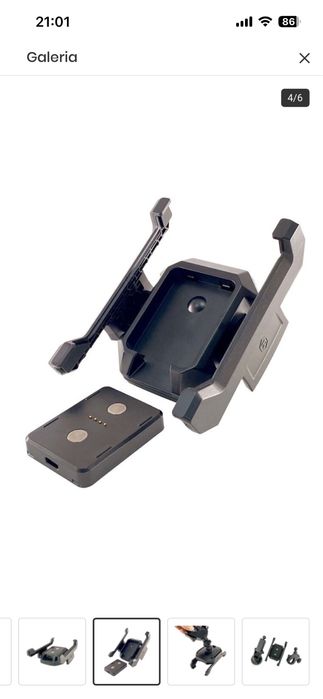 Uchwyt swmochodowy, rowerowy HAMMER Mount Holder Czarny Nowy