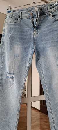 Spodnie jeans roz L