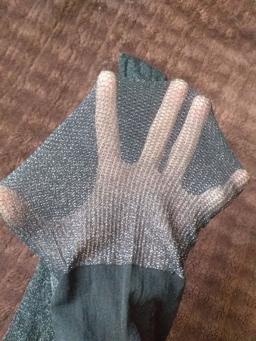 Колготи Giulia Lurex Rete 40 Den Nero, 3 (М)