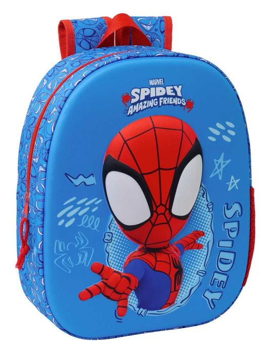 Plecak przedszkolny wycieczkowy 33cm 3D Marvel Spidey Sipderman