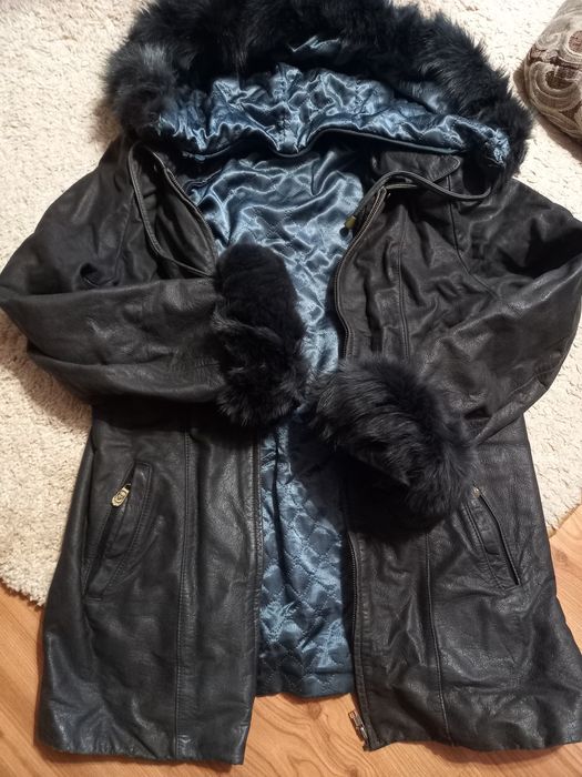 Шкіряні  куртки 46-48р