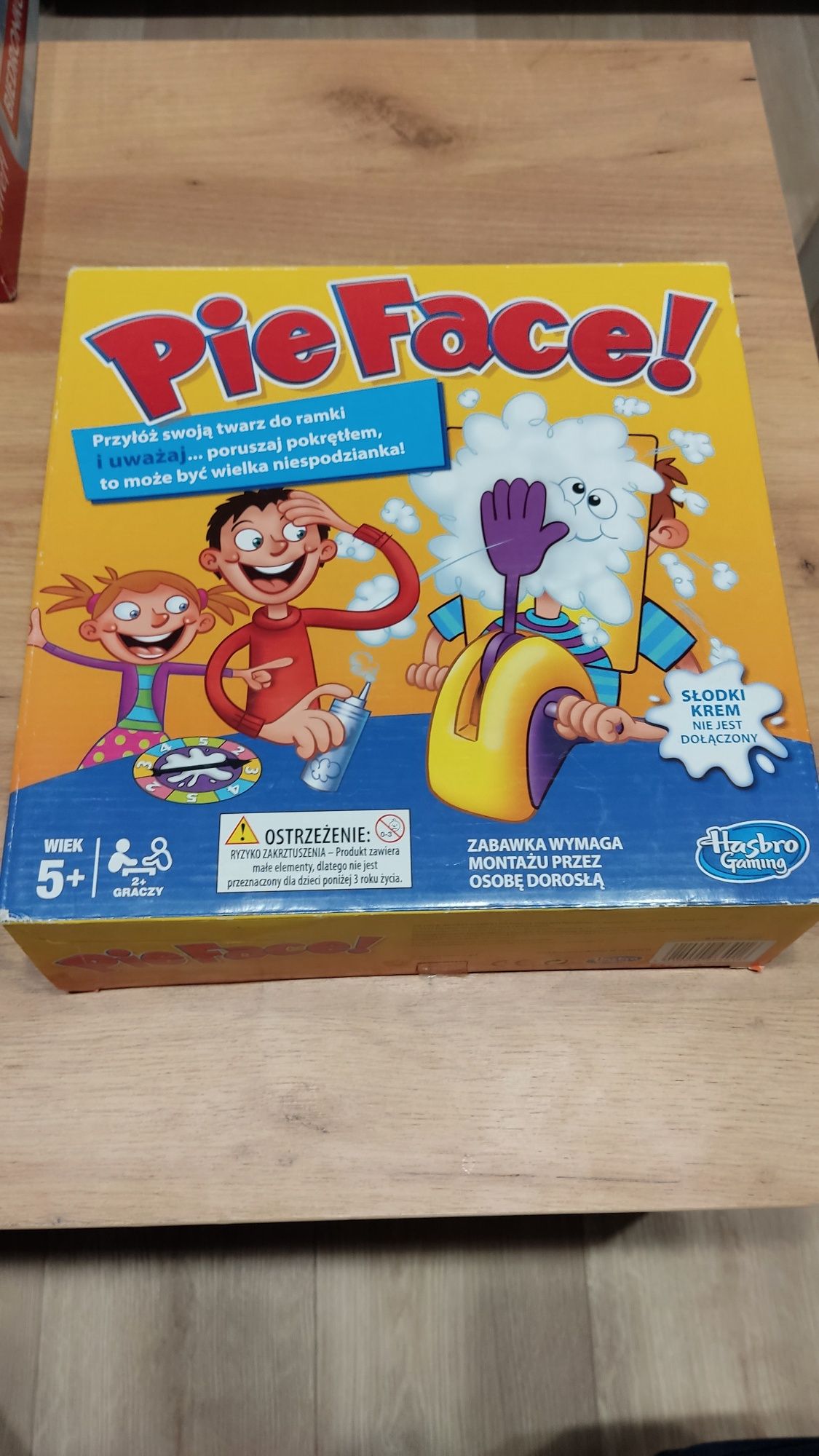 Gra Gaming Pie Face Hasbro
