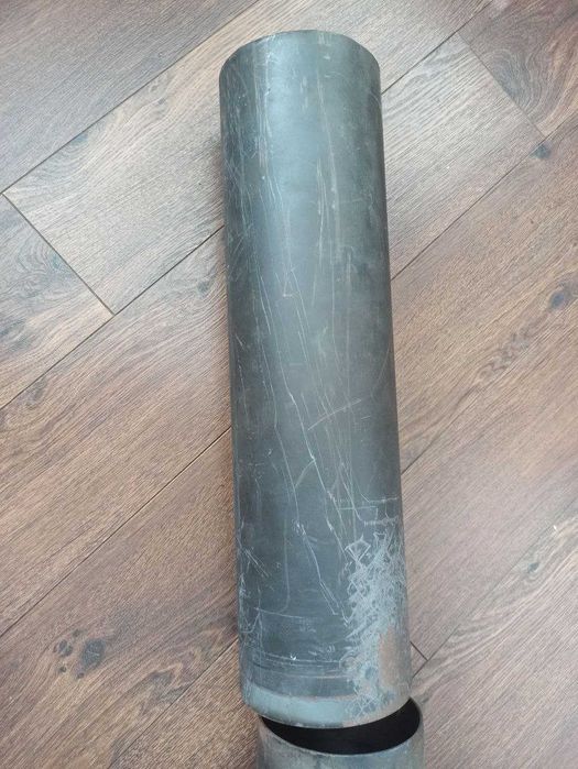 Колено труба дымохода котла ф120, 2мм сталь