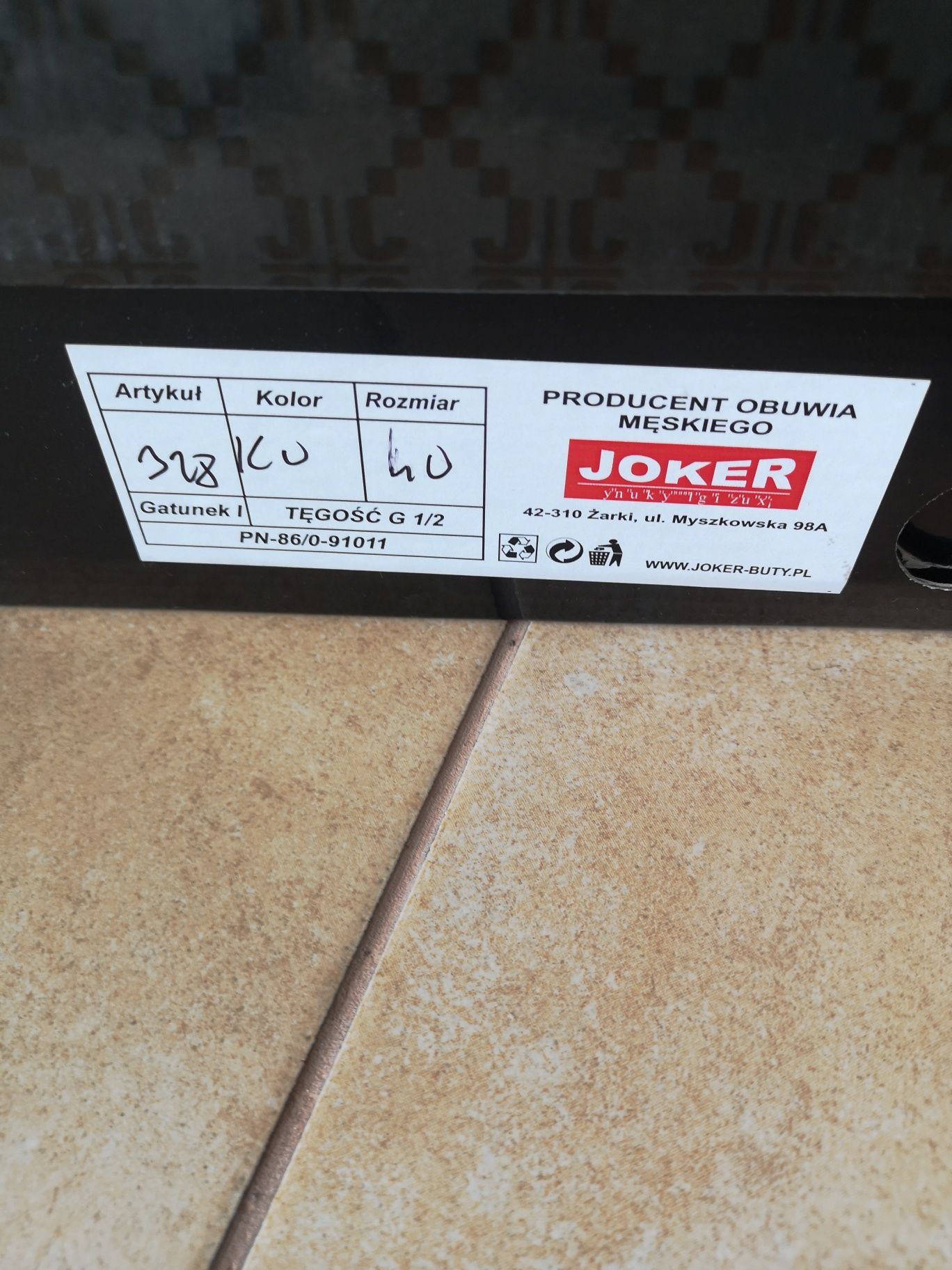 półbuty Joker 40 męskie