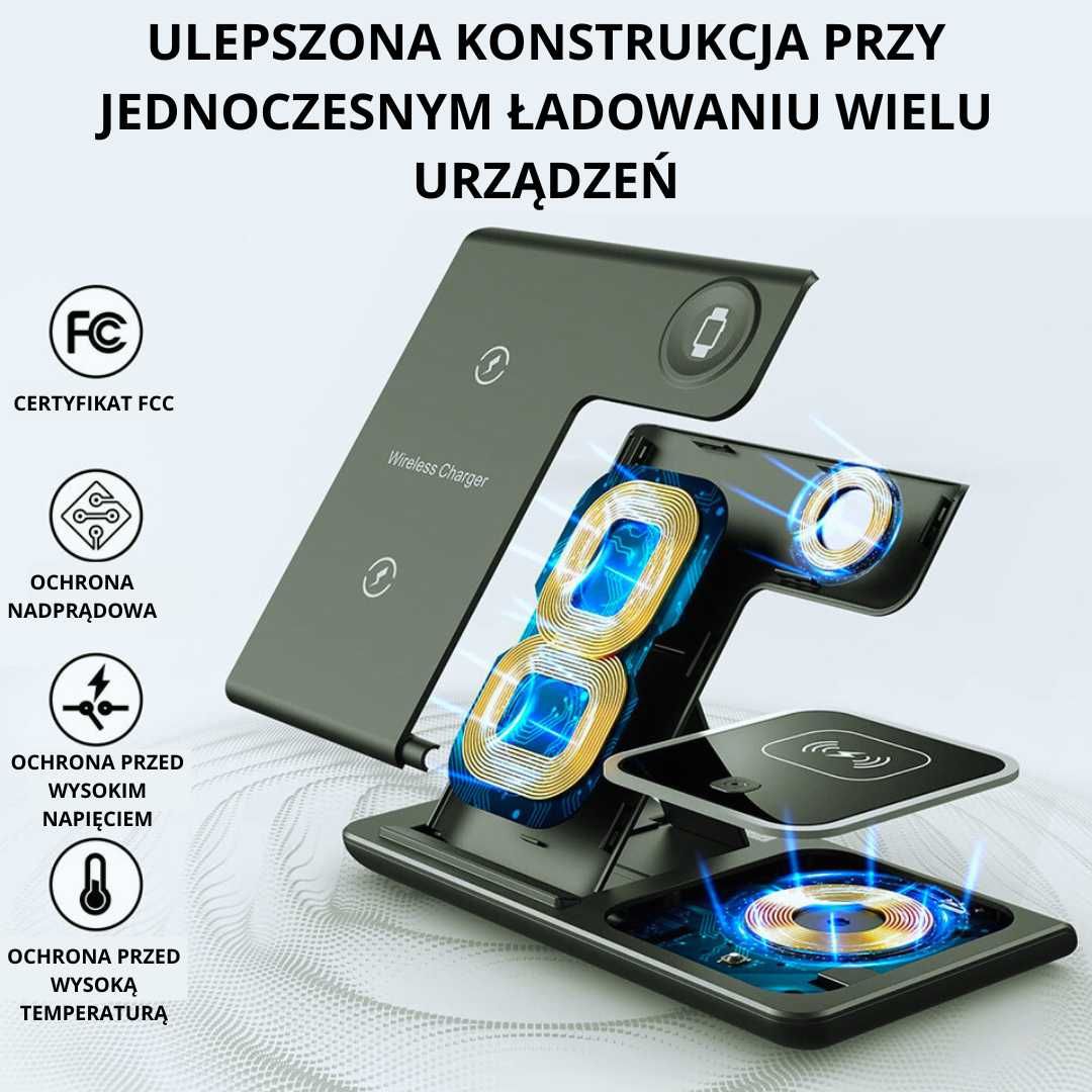 Ładowarka do iPhone /AirPods/Watch Apple