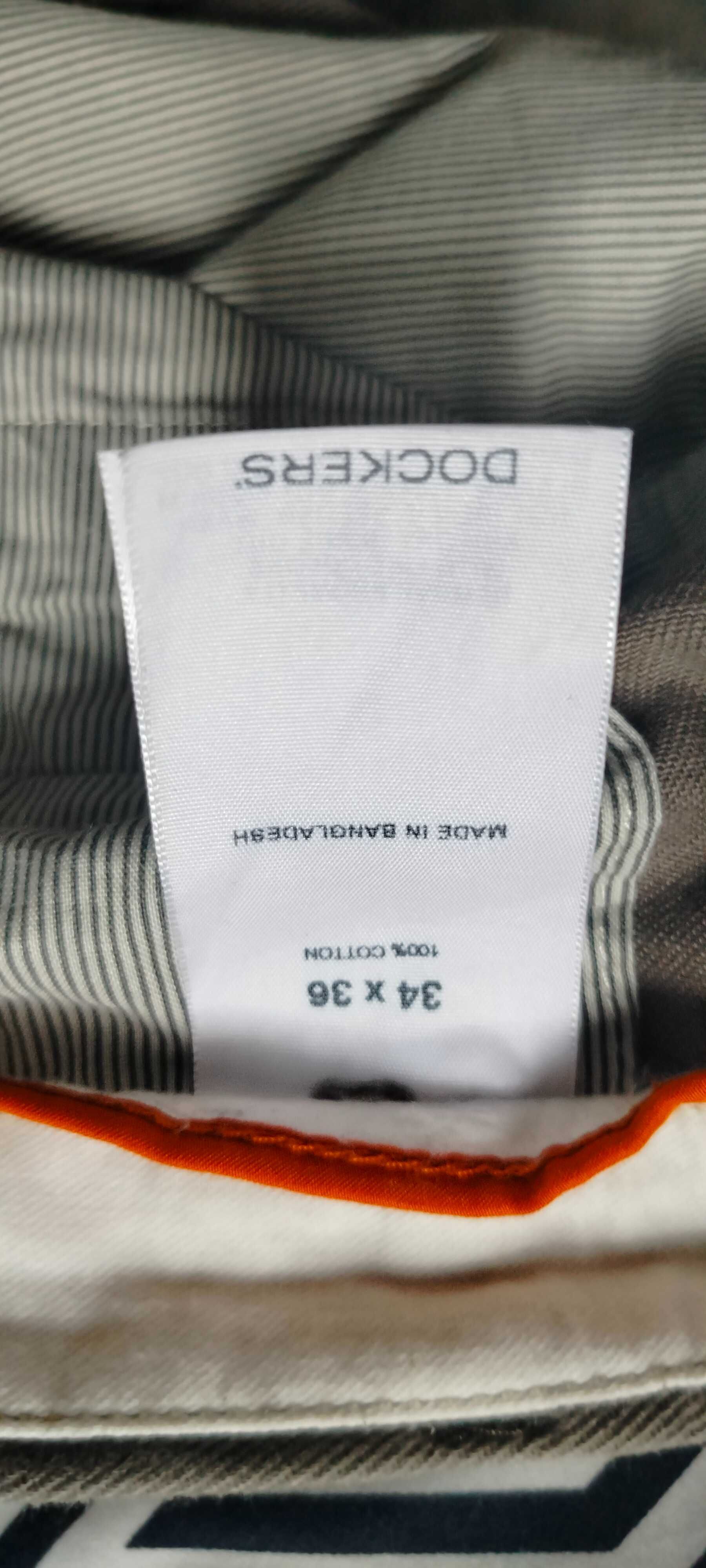 Bawełniane spodnie męskie Dockers