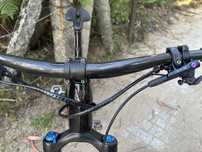 Guiador e avanço Bontrager carbono 35mm 780mm