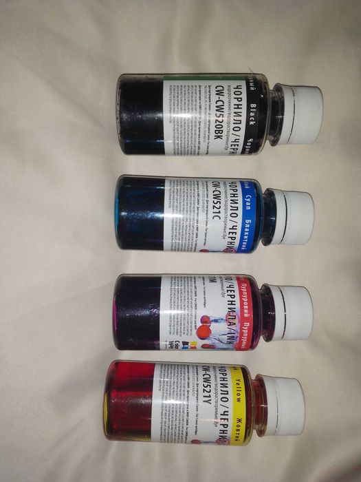 Чорнила для принтера та МФУ Canon