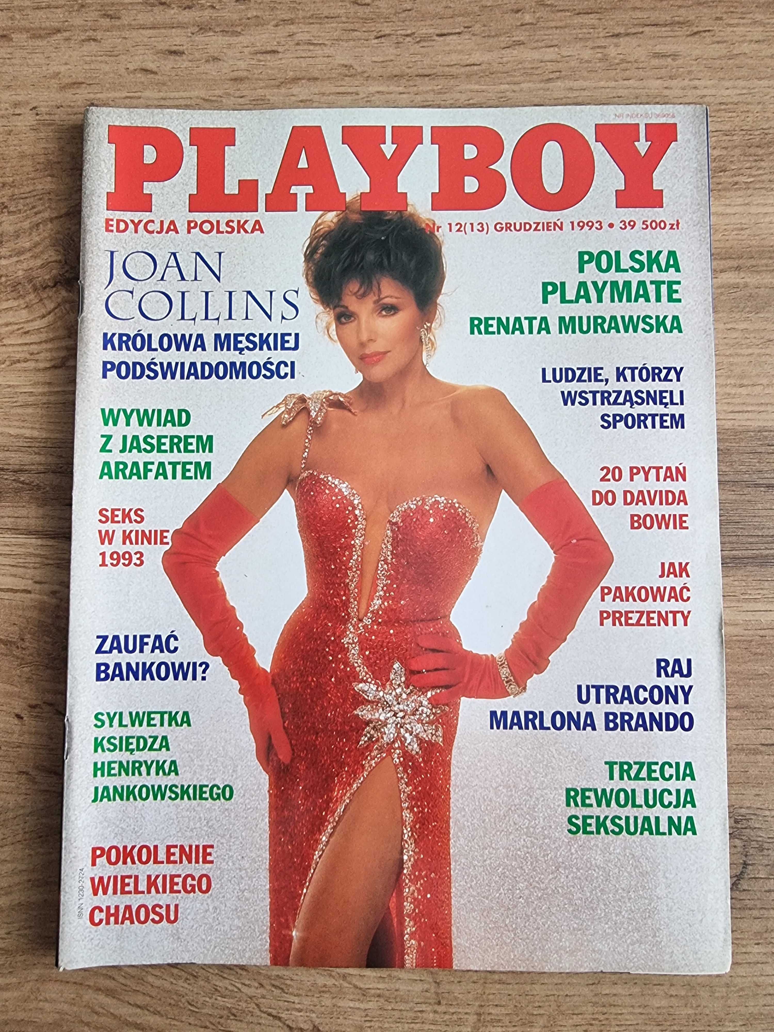 Playboy 1993 - Renata Murawska (rozkładówka), Joan Collins David Bowie