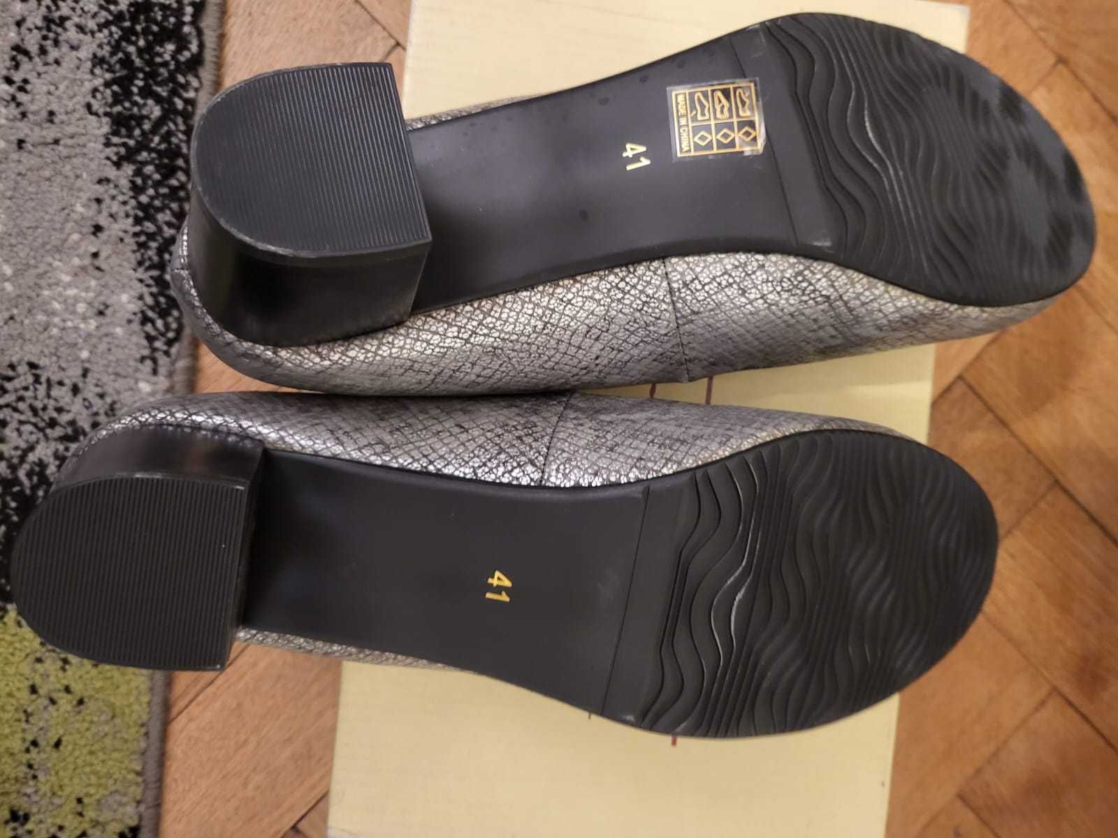 Eleganckie buty, trzewiki, nowe. Maciejka. Rozmiar 41. Okazja