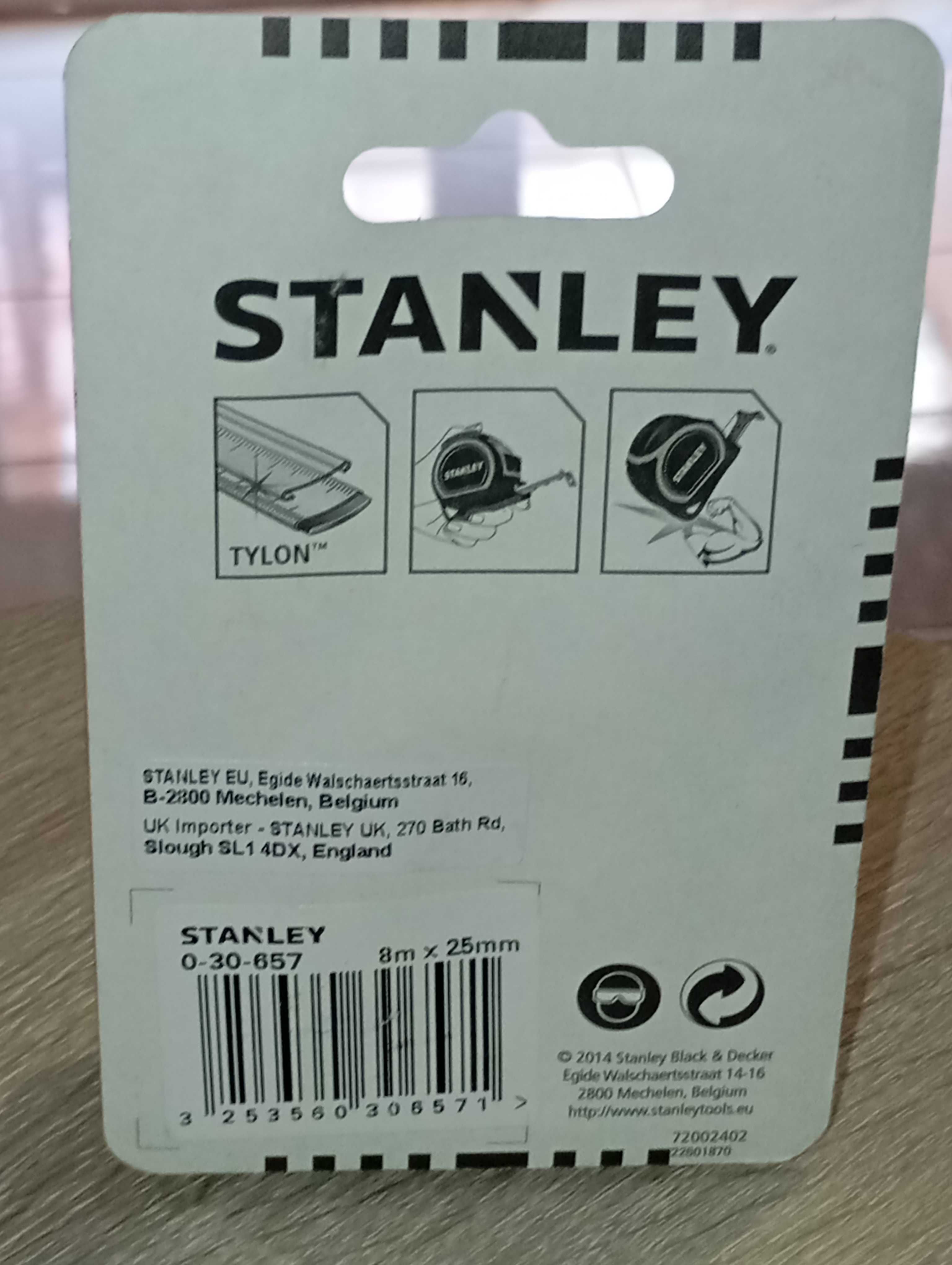 Fita métrica 8 m 25mm Stanley Tylon ( Artigo Novo )