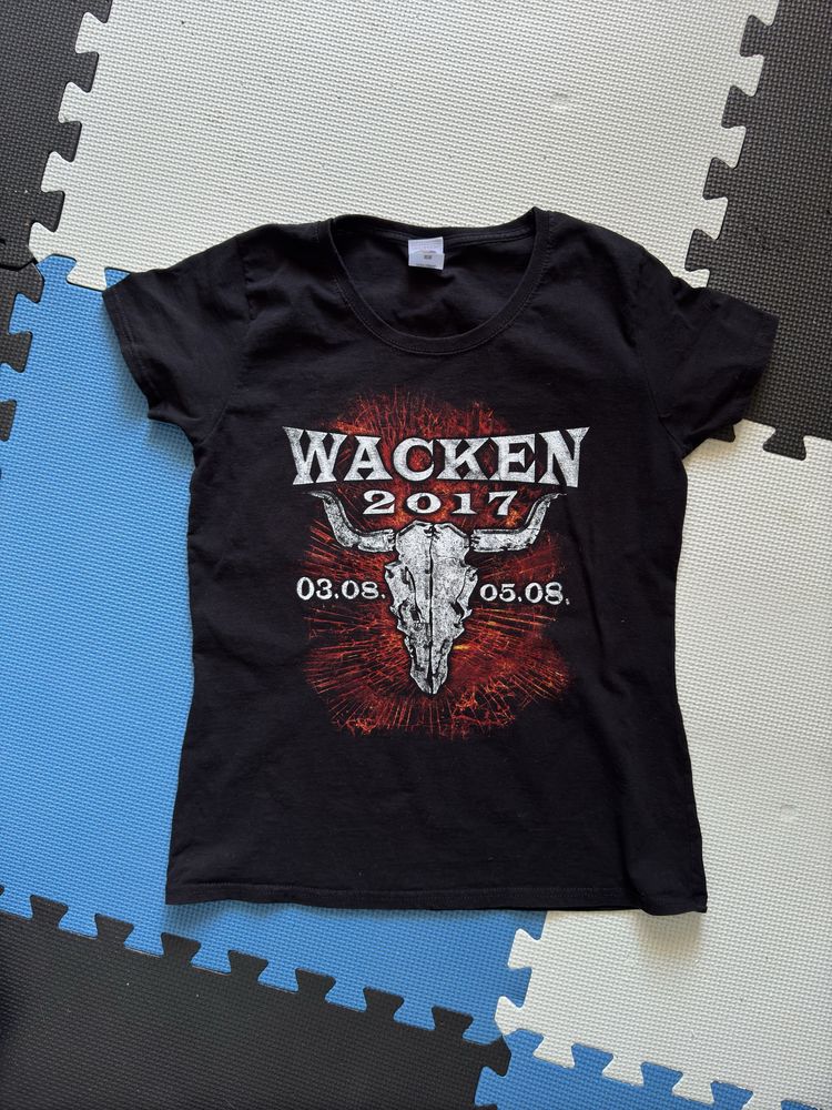 Tshirt koszulka festival Wacken 2017 festiwal 38 40 m