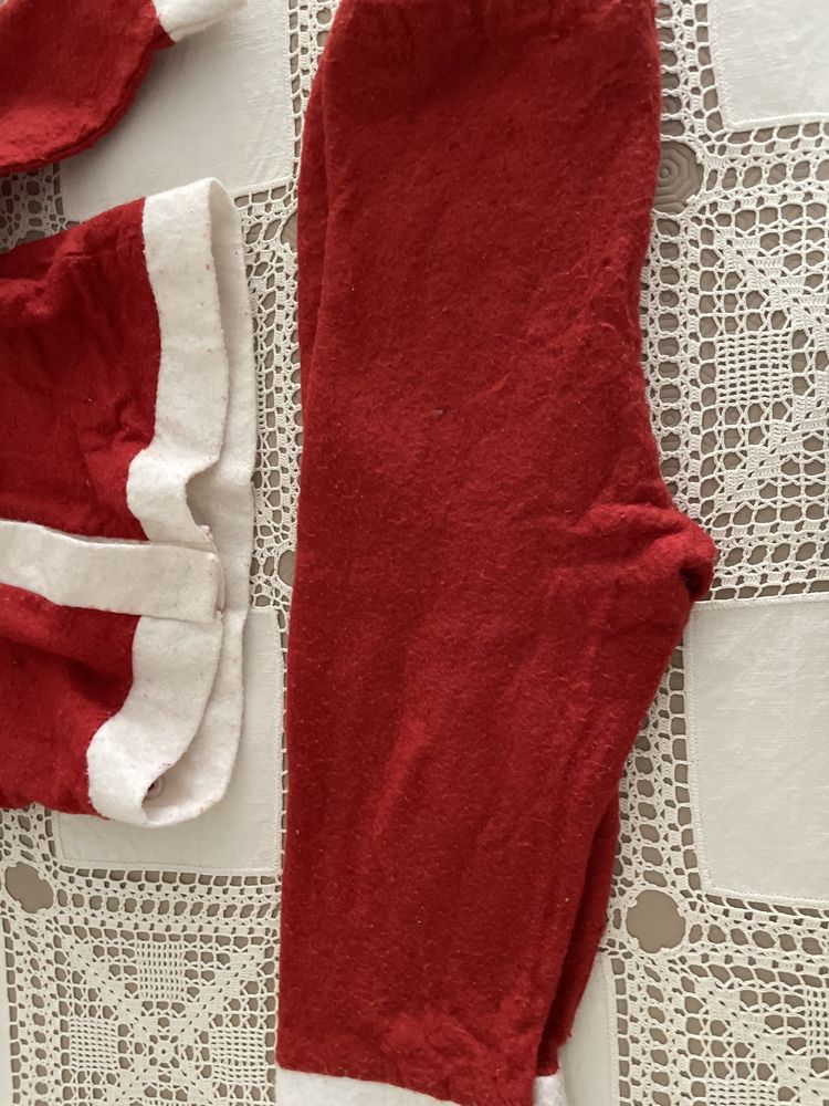 Conjunto de Fato de pai natal para bebé 1 a 2 anos