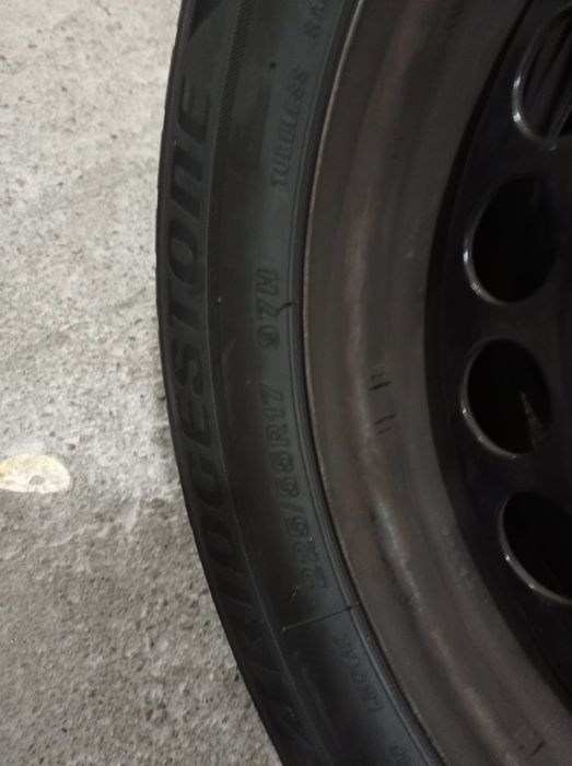 Koła stalowe 5x120 z oponami zimowymi 225/55 R17