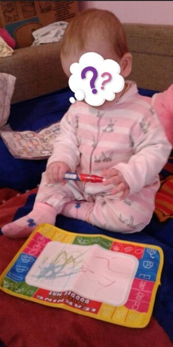 Подарок МногоРаз Коврик для рисования водой,раскраска.Развивающие игр