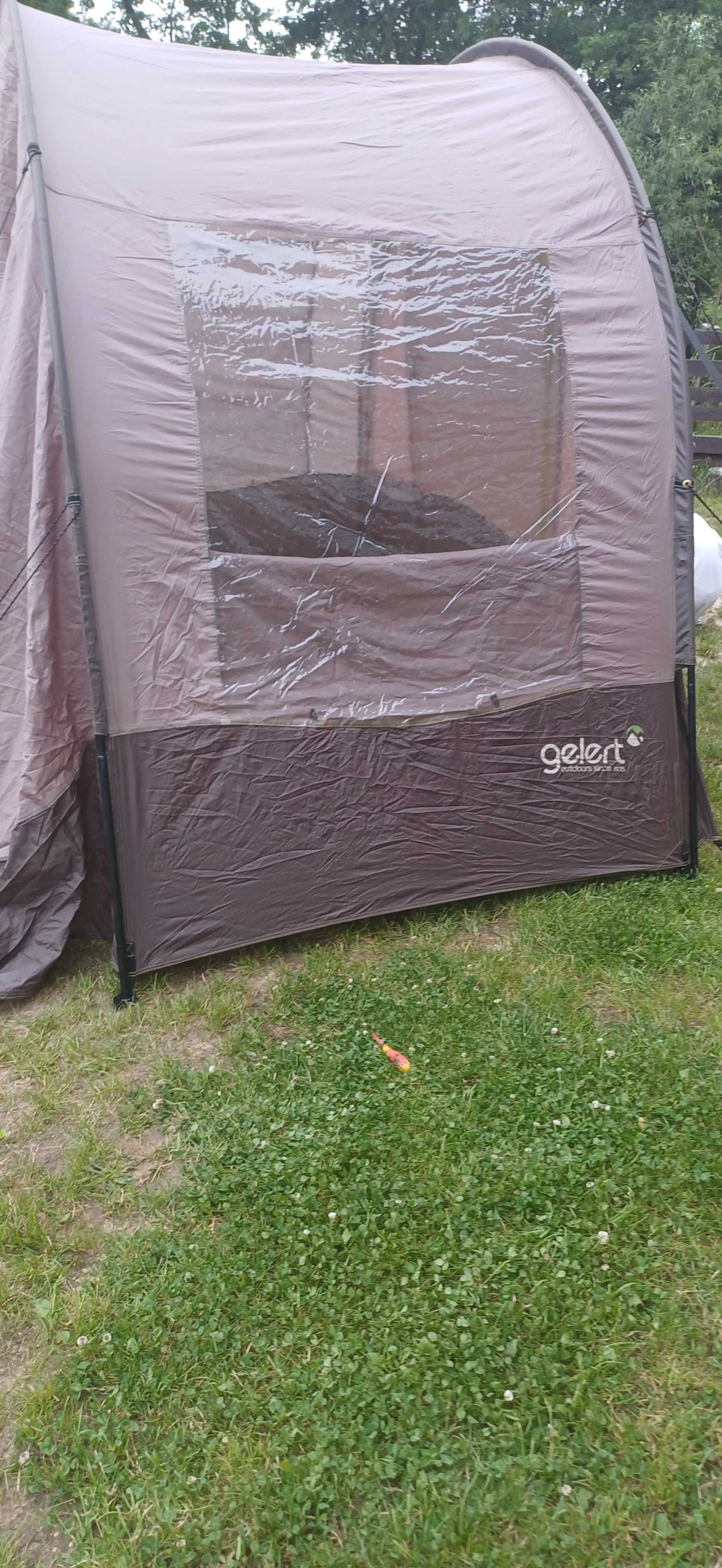Przedsionek wolnostojcy Gelert Atlantis 5 przyczepa kempingowa kamper