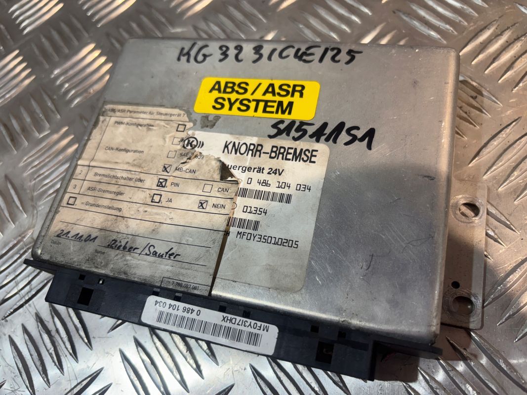 Sterownik Abs/asr Knorr-Bremse