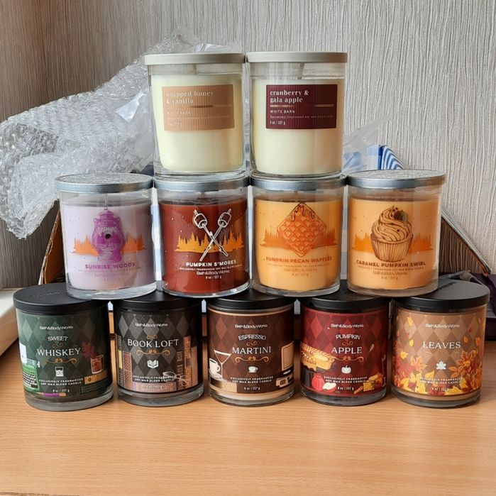 Свічка Bath&BodyWorks USA Candle диффузор аромат віск ароматерапія