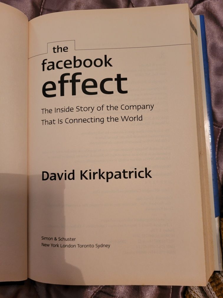 Книга The Facebook Effect David Kirkpatrick