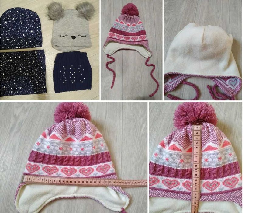 Шапки для дівчинки