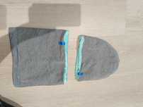 Komin czapka polar dres
