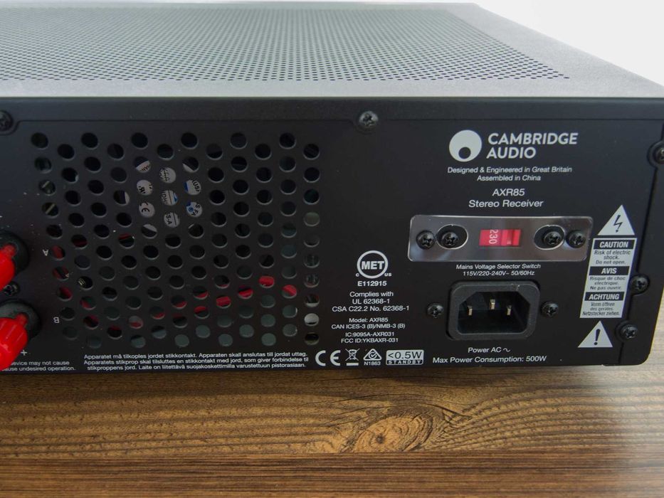 Cambridge Audio AXR85 стерео ресивер, підсилювач з Bluetooth