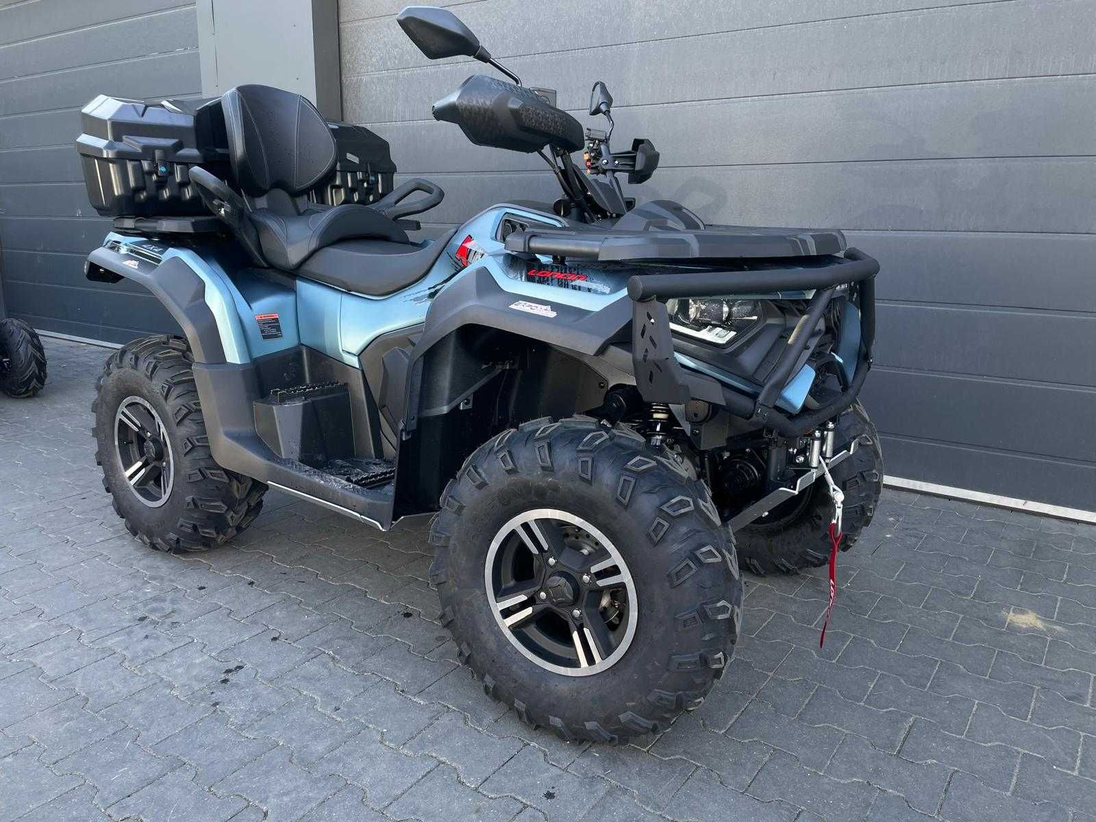 Quad Loncin XWolf 700 4x4EPS*PŁUG+KUFER*Vat23%*RATY*Transdo200kmGrat**