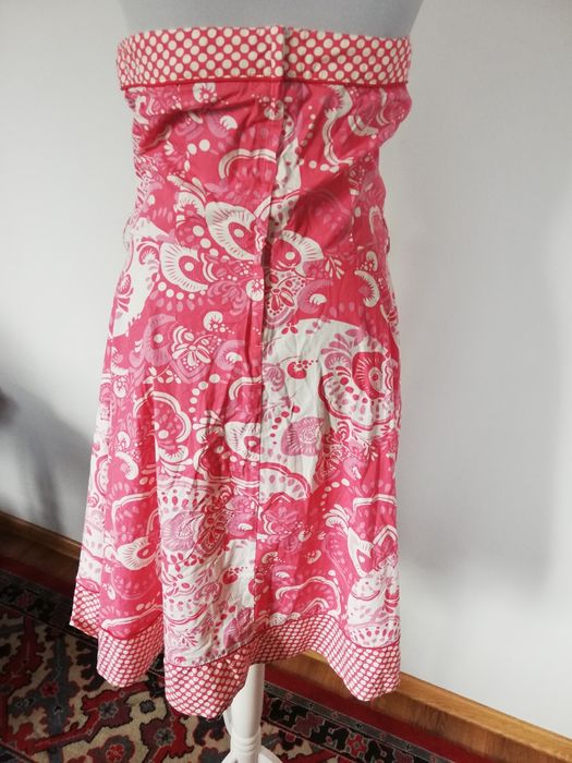 Sukienka pin up kropki kwiaty New look rozmiar l